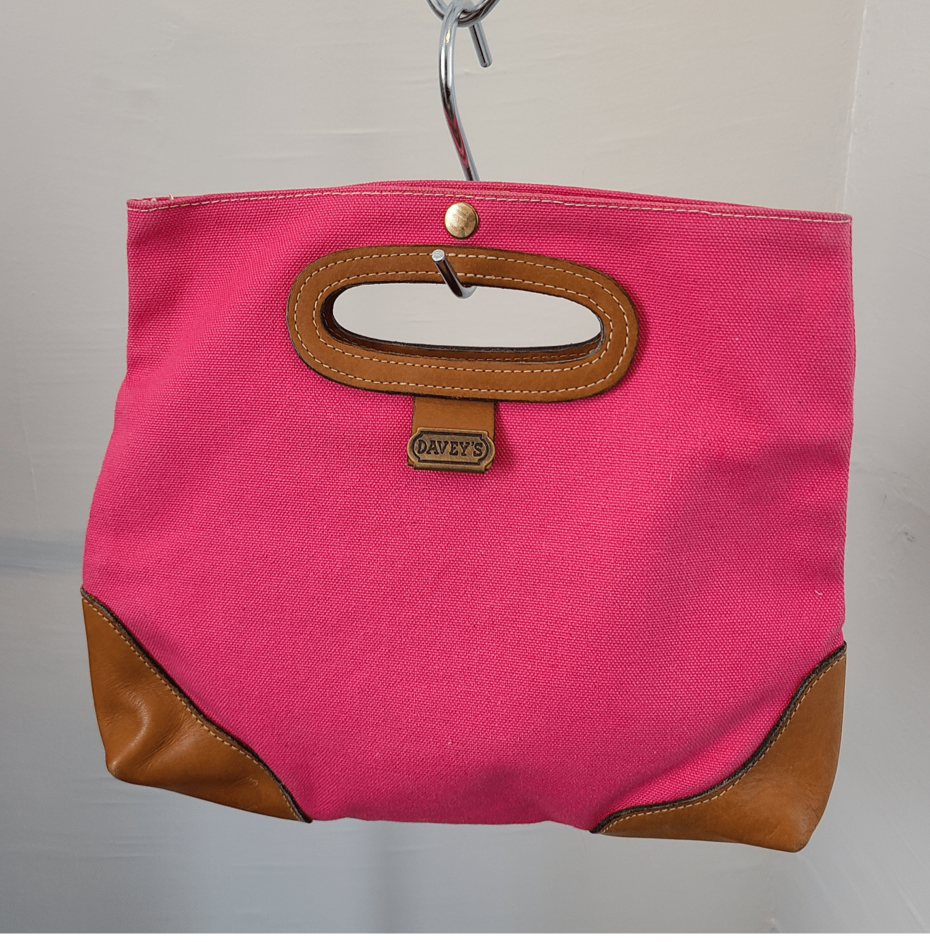 Vintage 1980s Pink Bermuda Bag