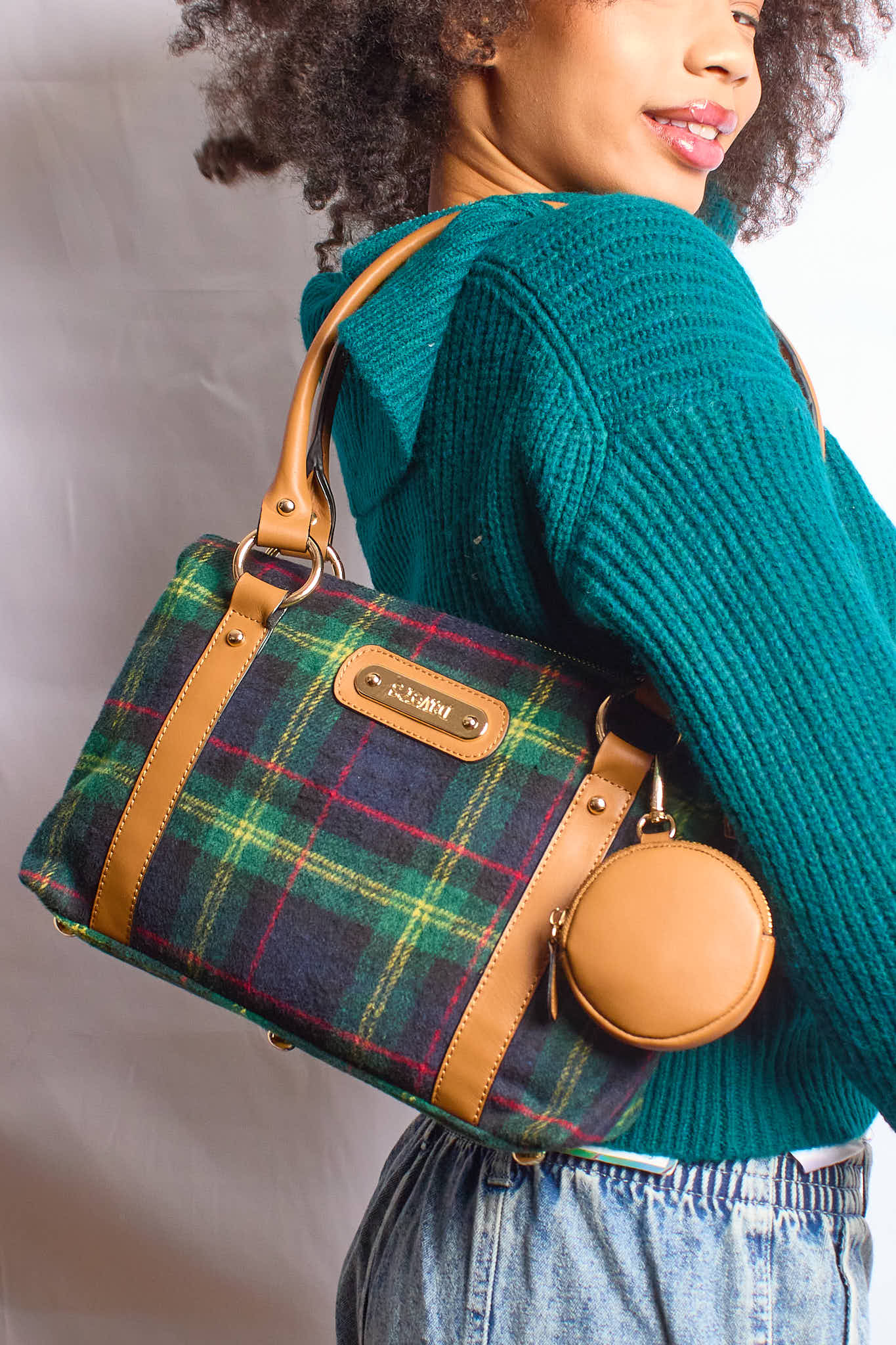 Small Tote - Wool Plaid