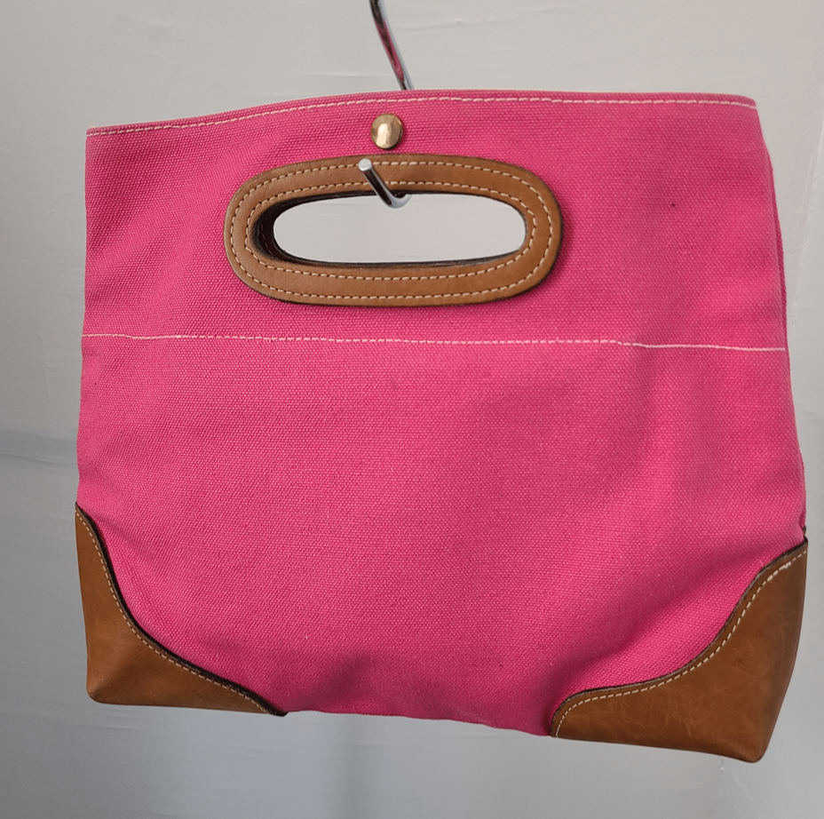 Vintage 1960s Pink Bermuda Bag