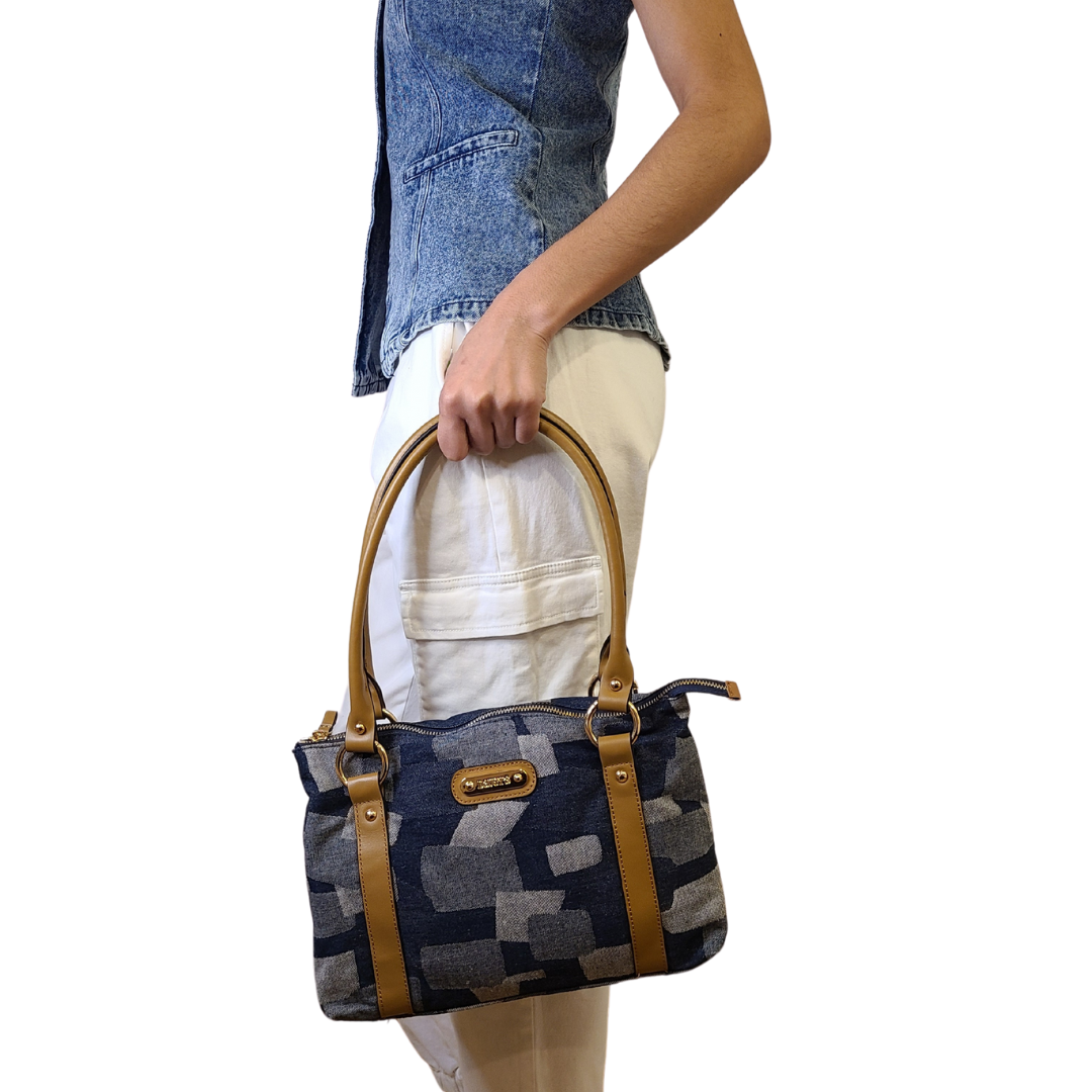 Small Tote - Patchwork Denim
