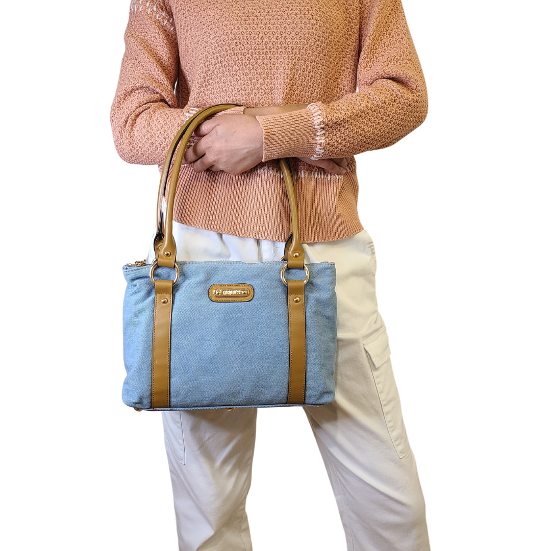 Small Tote - Blue Denim
