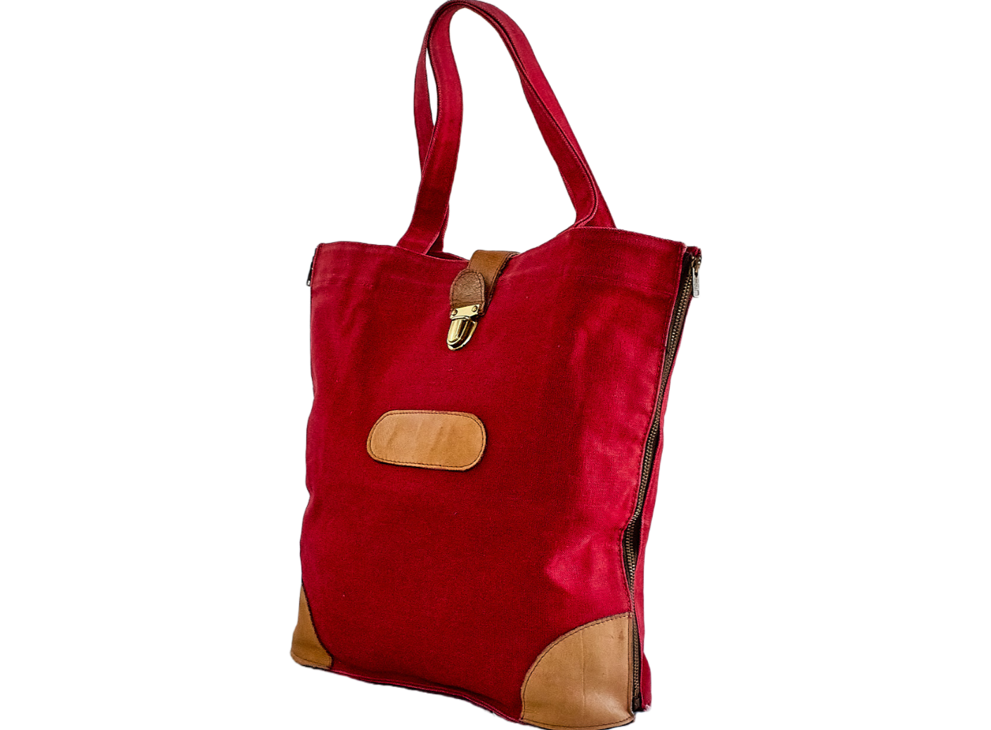 Vintage 1970s Book Bag Tote