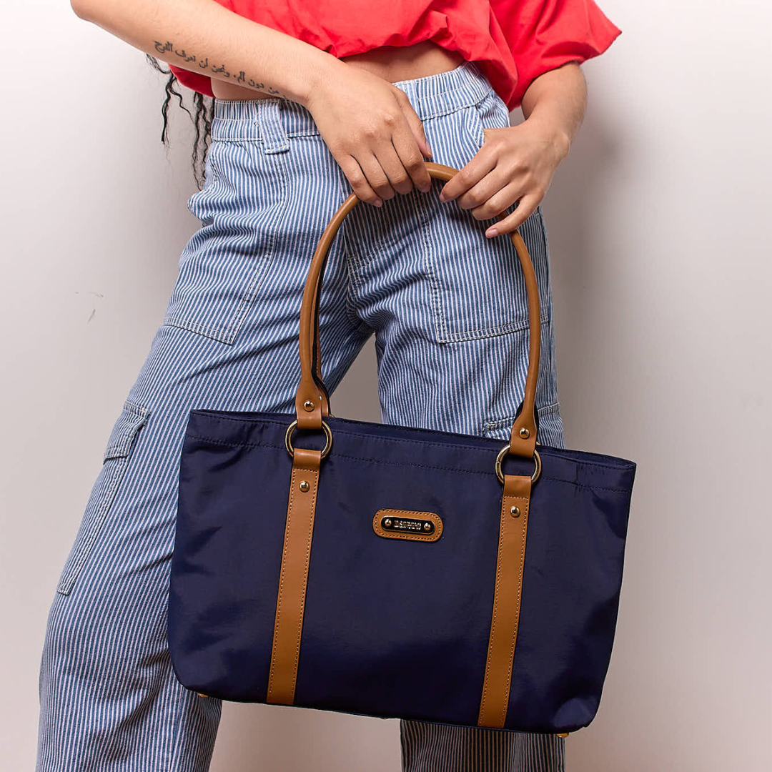 Large Tote - Navy