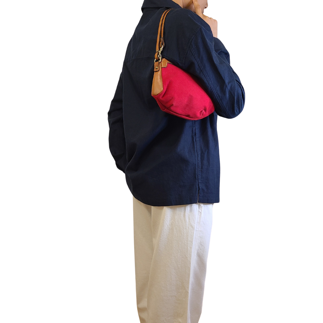 Vintage 1960s Cotton Canvas Sling/Crossbody