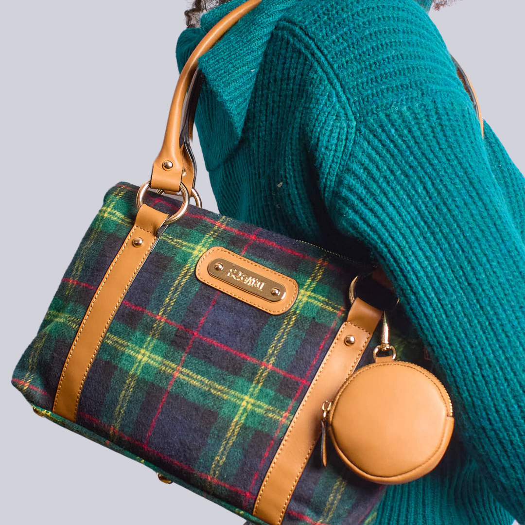 Small Tote - Wool Plaid