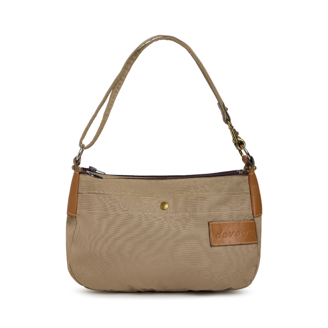 Vintage 1980s Small Tan Maine Bag