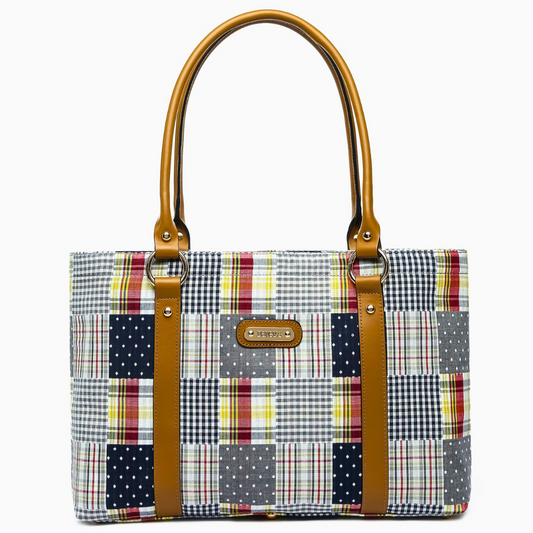 Large Tote - Novelty Printed Patchwork PRE-ORDER