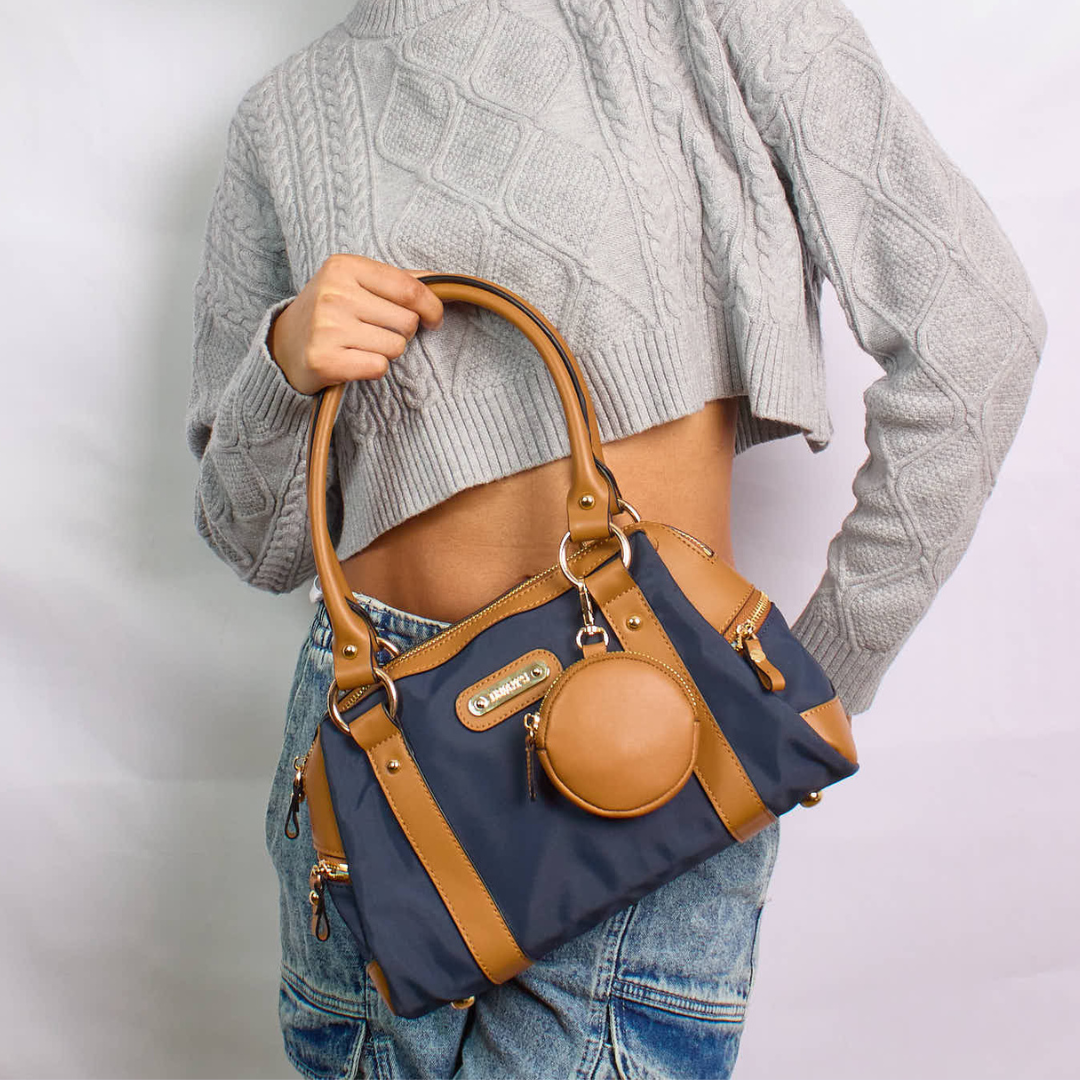 Zip Pouch Bag Charm