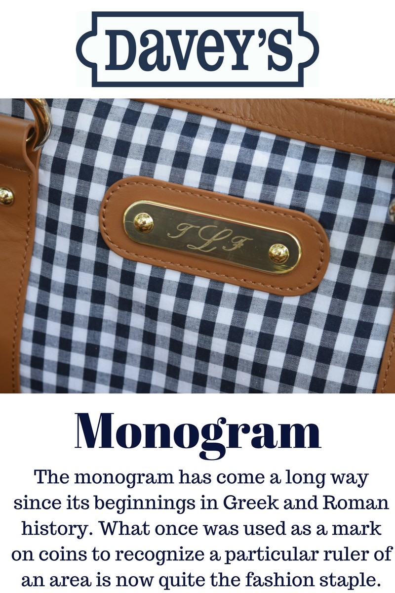 The History of the Monogram – Daveys