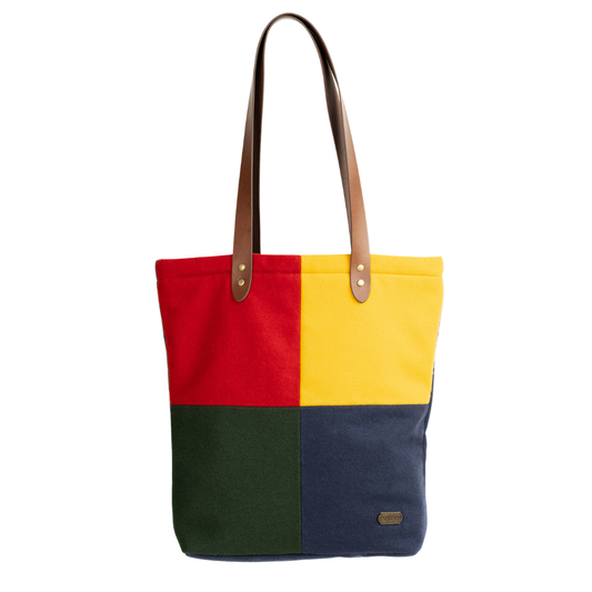 The Signature Tote | Heritage Color Block