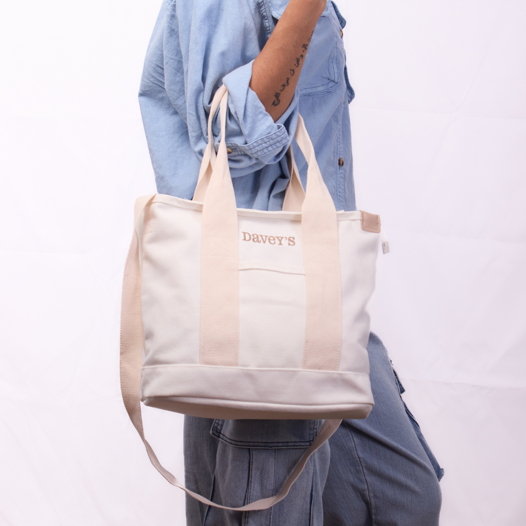 Canvas Tote Bag - White