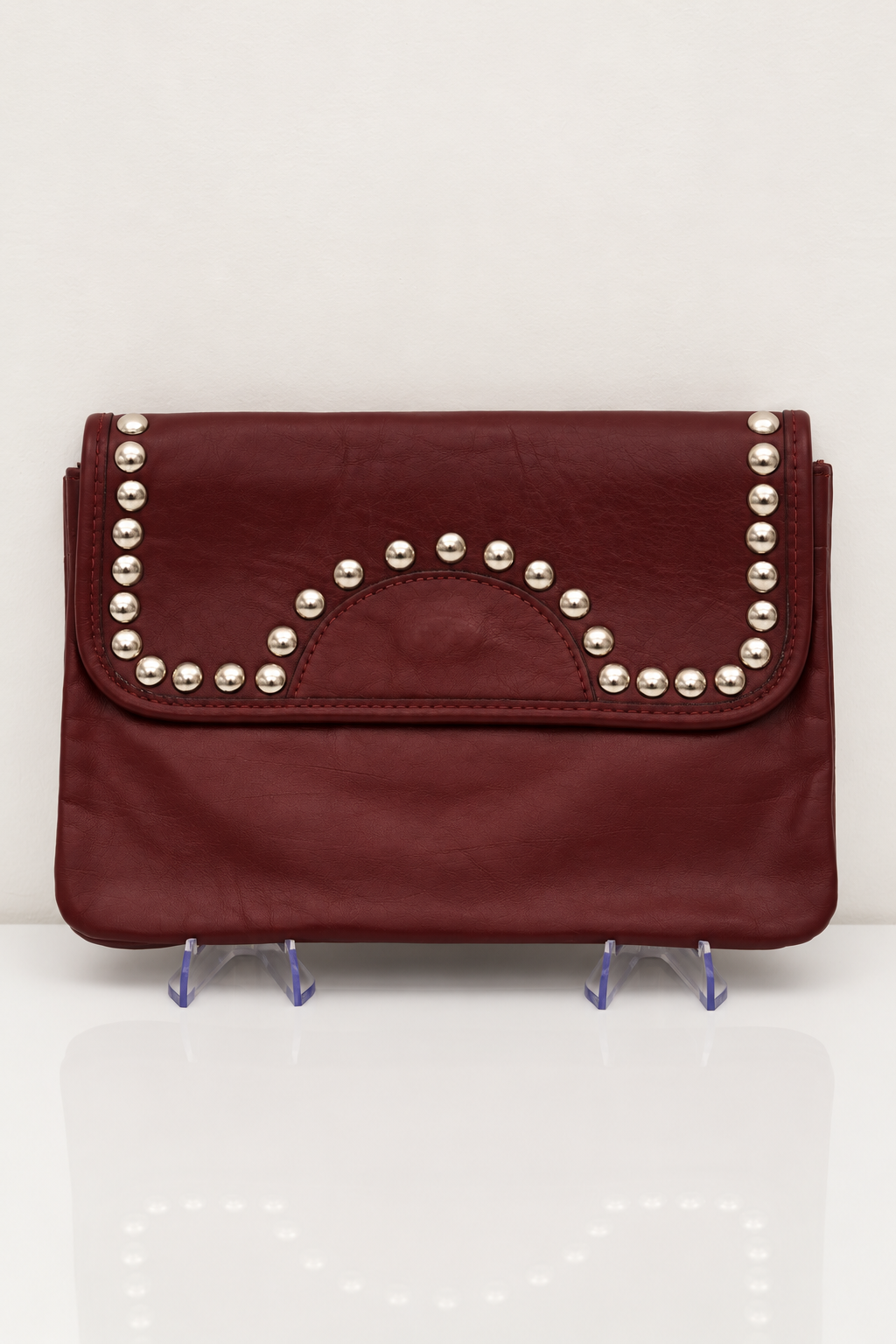 Vintage 1960s UP.CRAFTED Leather Clutch