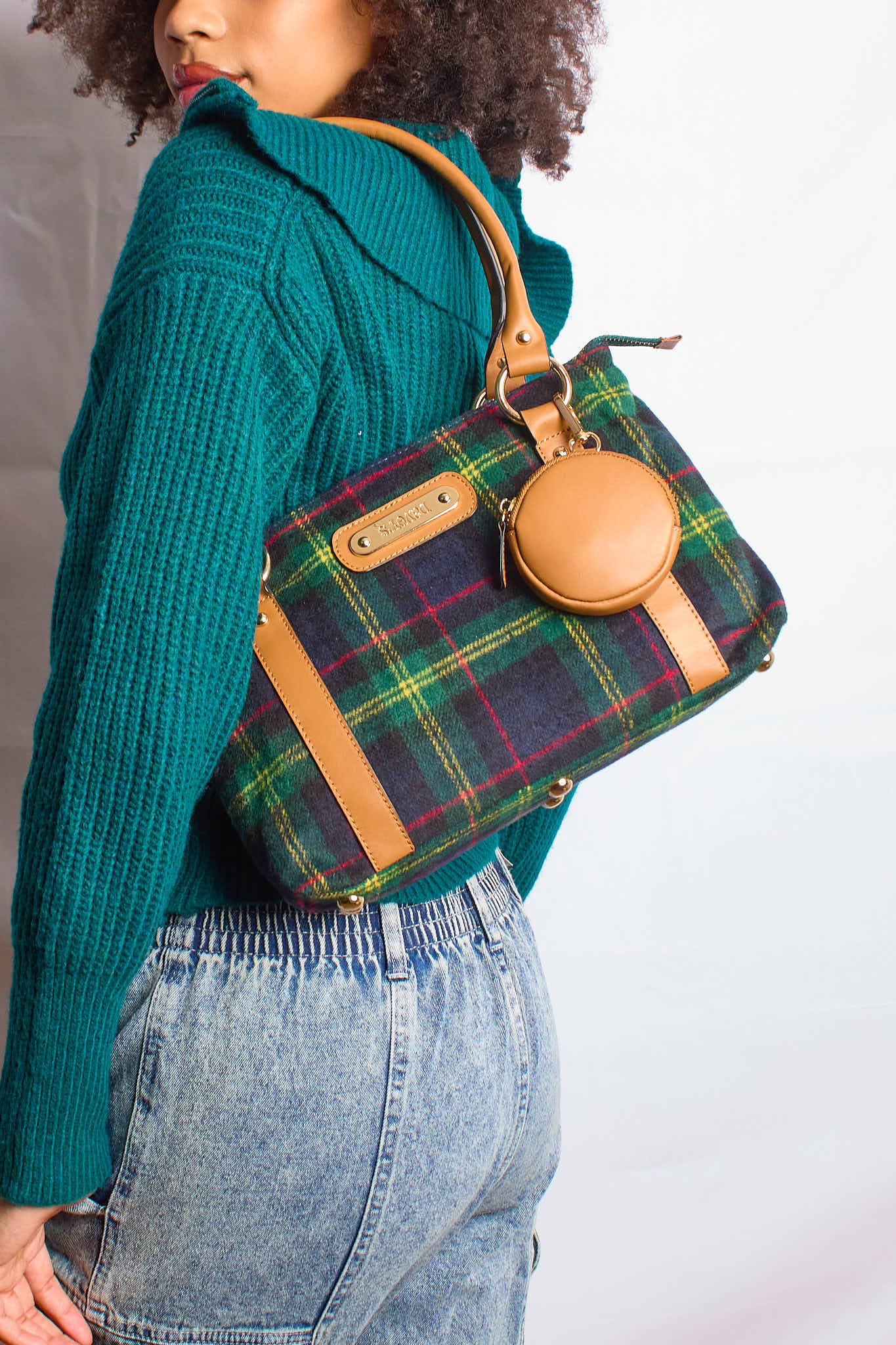 Small Tote - Wool Plaid