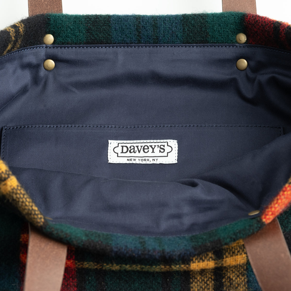 The Signature Tote | Crazy Plaid