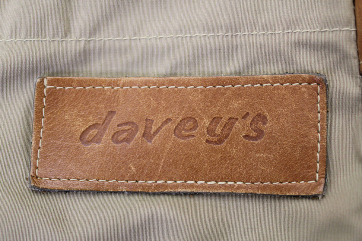 Vintage 1980s Tan Nylon Maine Bag