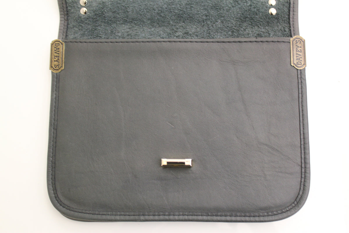 Vintage 1980s UP.CRAFTED Leather Clutch
