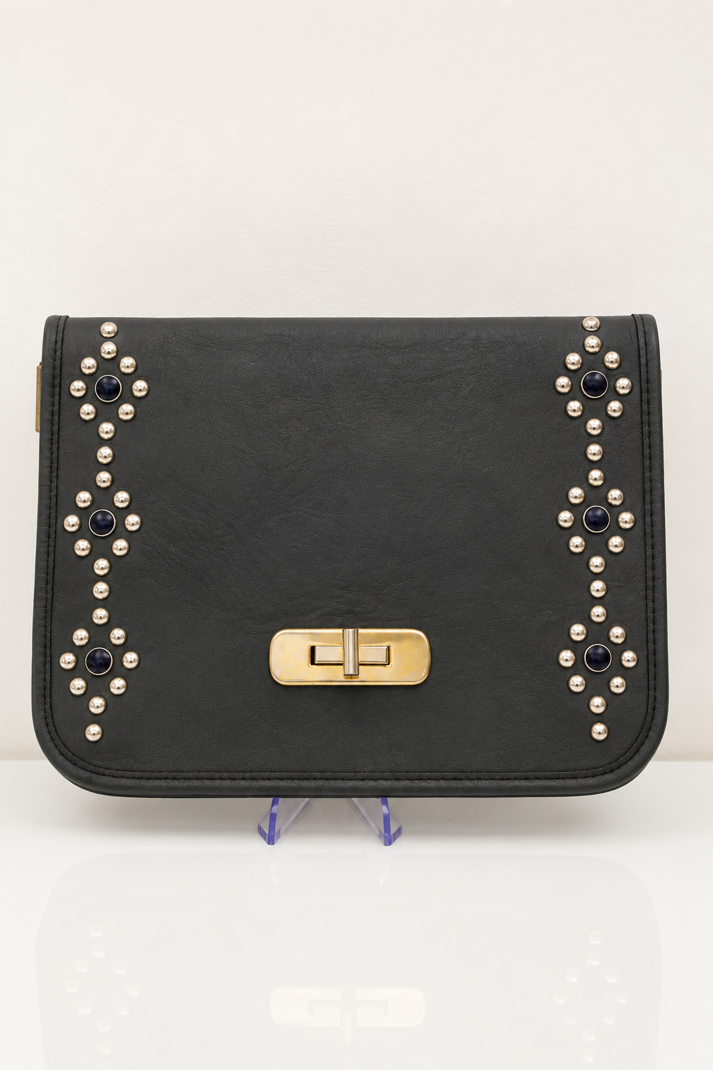 Vintage 1980s UP.CRAFTED Leather Clutch