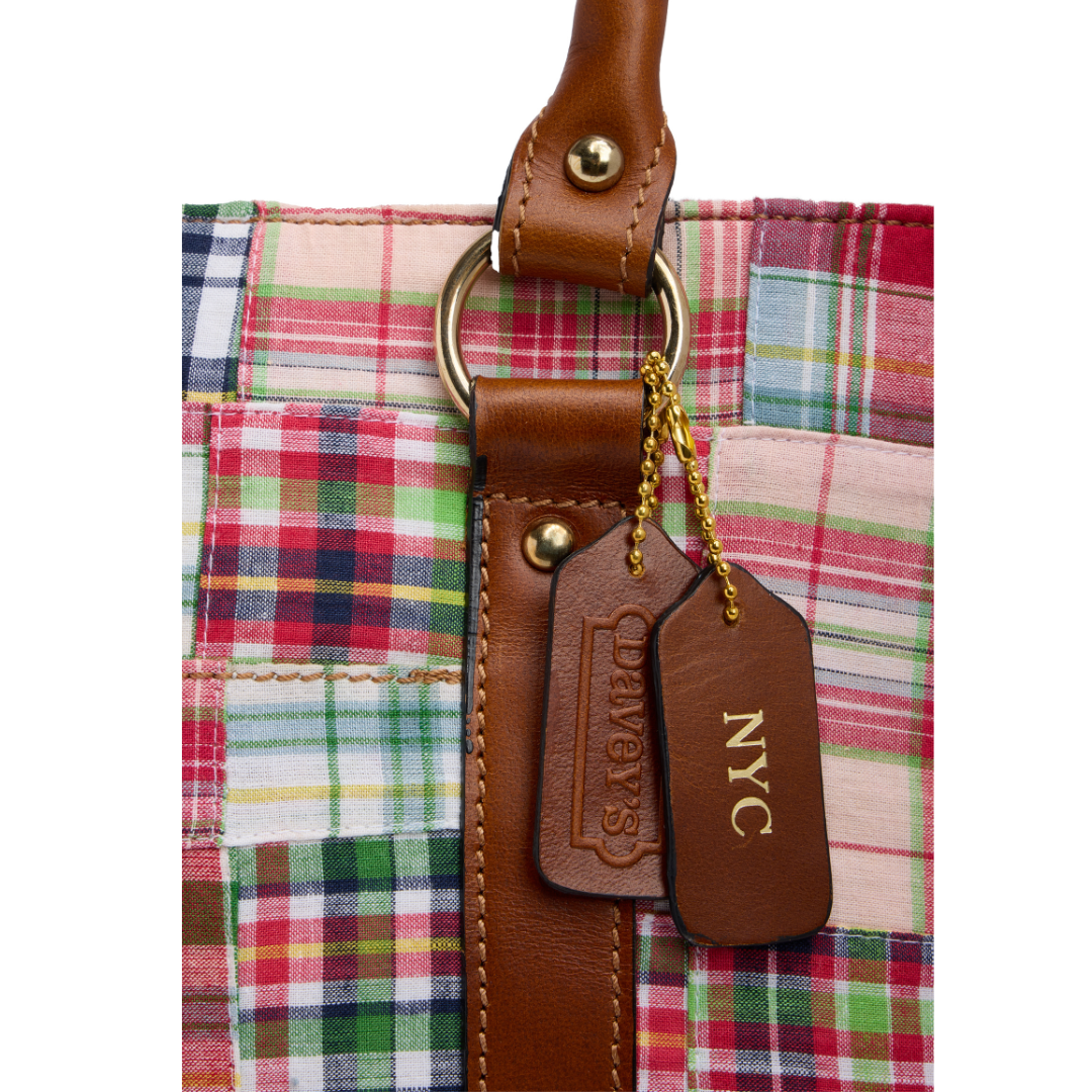 Leather Monogram Tag