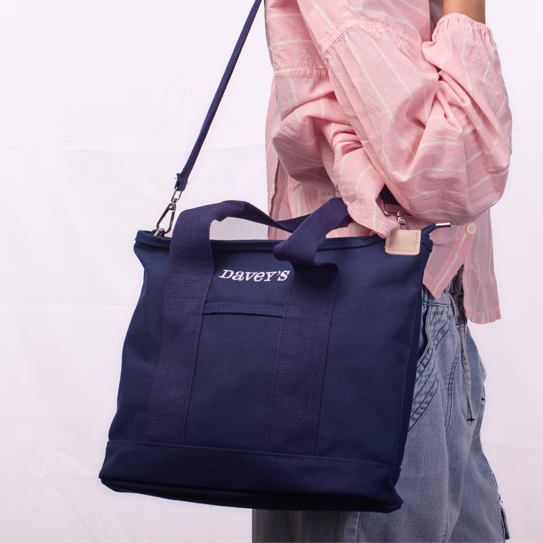 Canvas Tote Bag - Navy