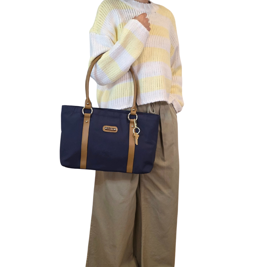 Large Tote - Navy