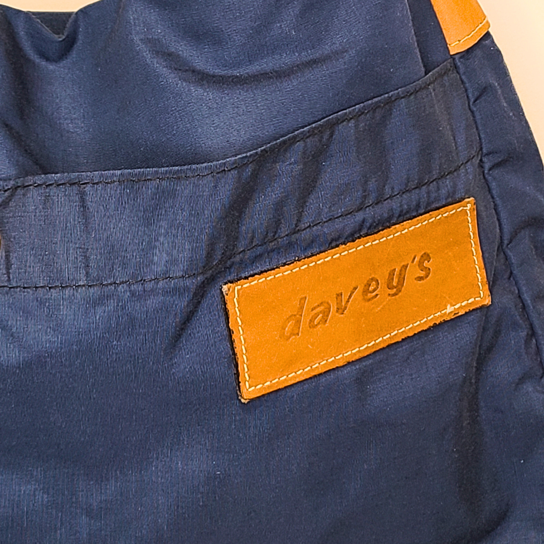 Vintage 1980s Navy Maine Bag