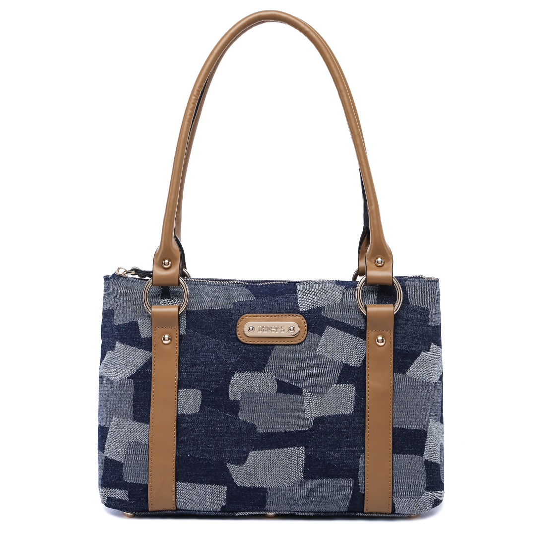 Small Tote - Patchwork Denim