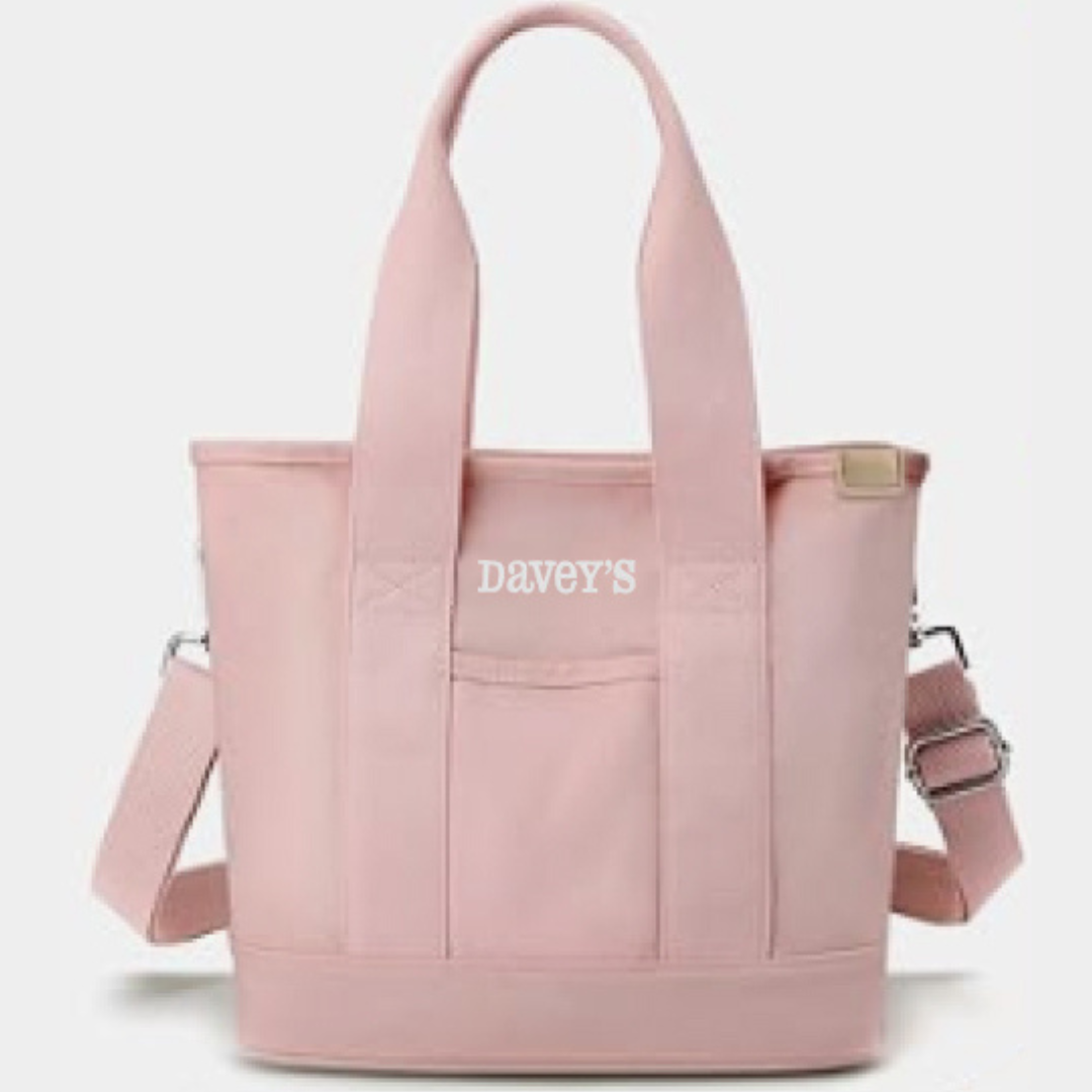 Canvas Tote Bag - Pink