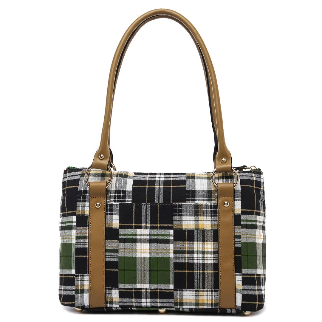 Small Tote - Patchwork Plaid