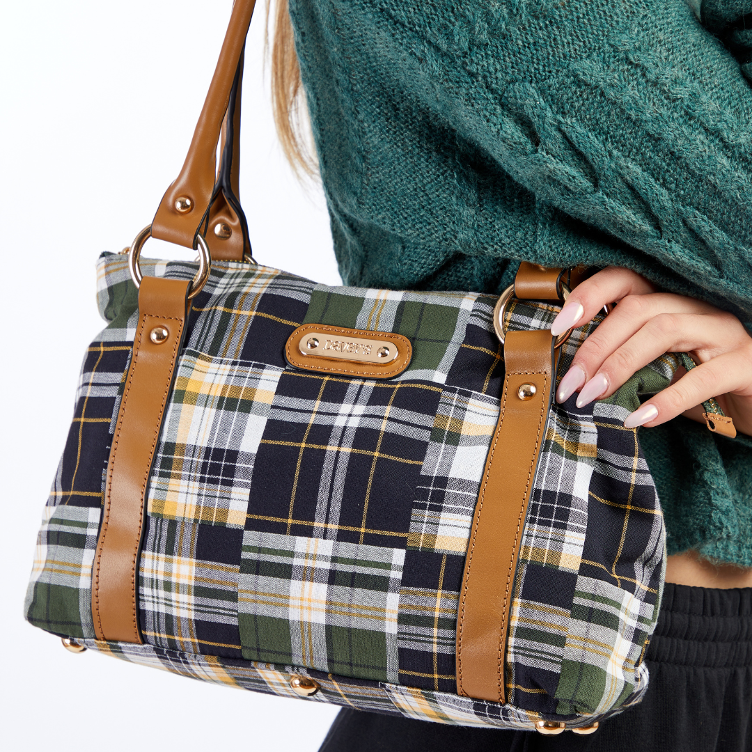 Small Tote - Patchwork Plaid