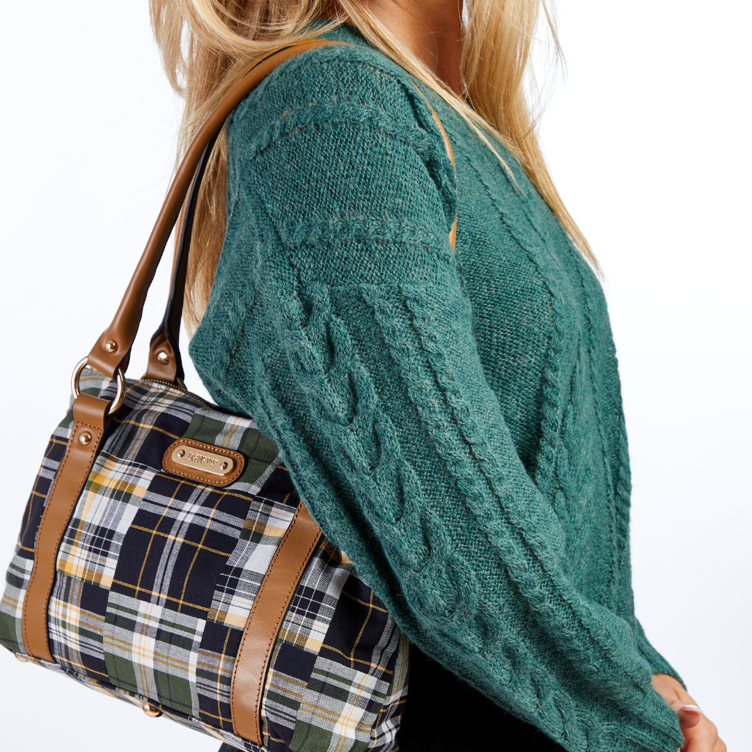 Small Tote - Patchwork Plaid