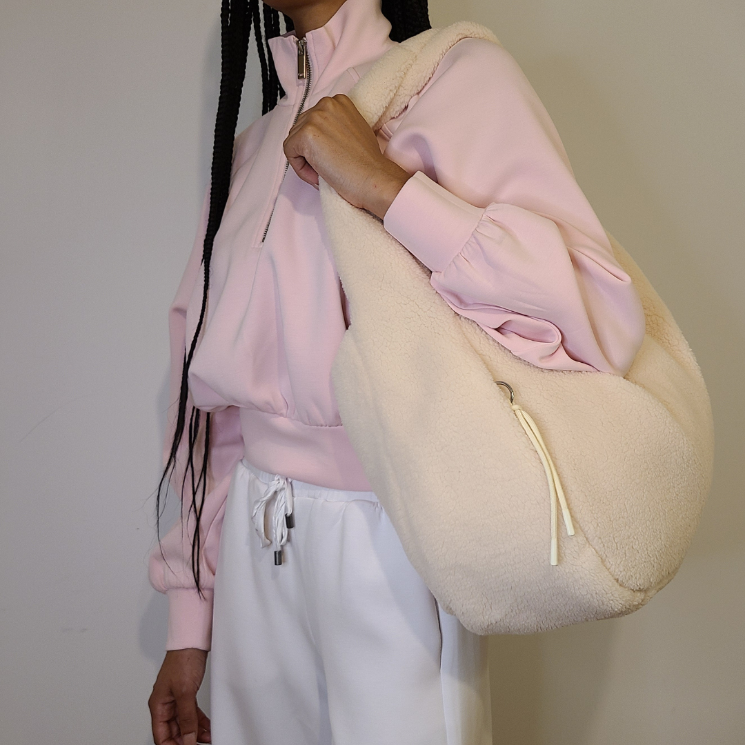 Sherpa Carryall Tote - Pink