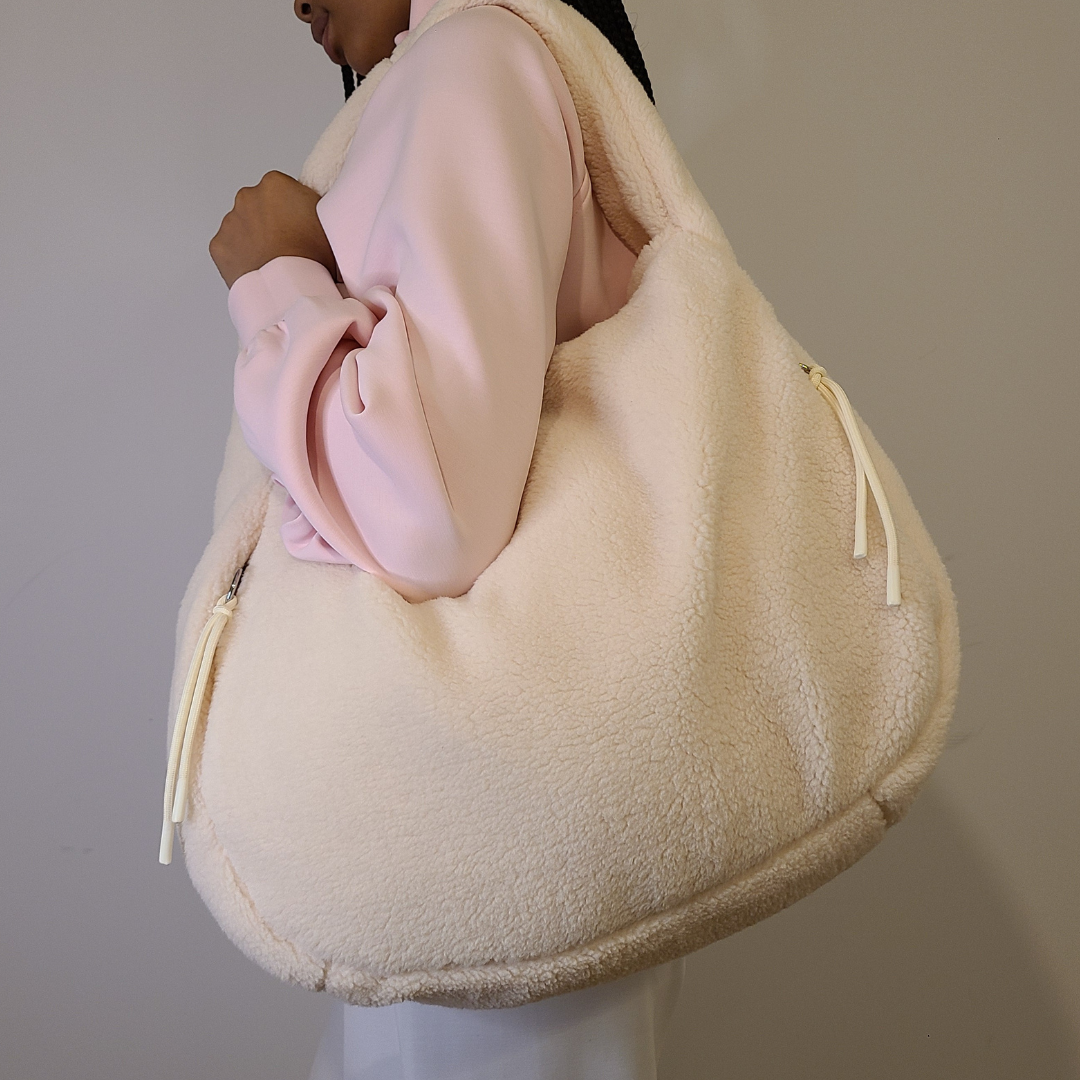 Sherpa Carryall Tote - Pink