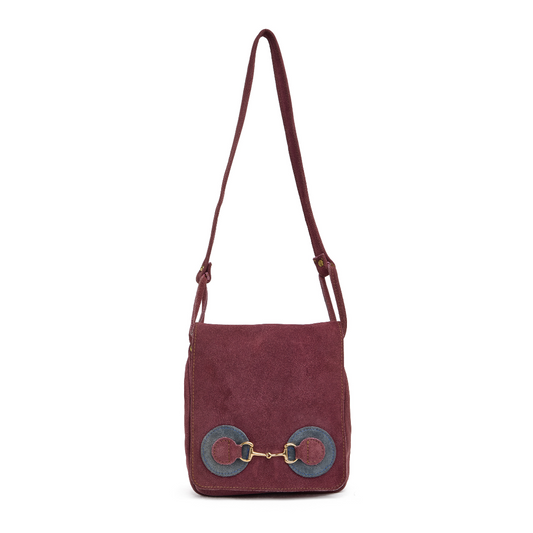 Vintage 1960s Suede Shoulder Bag