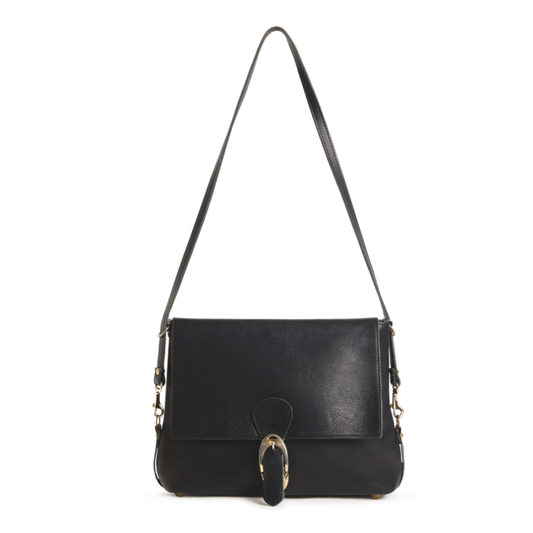 Vintage 1960s Leather Shoulder Bag