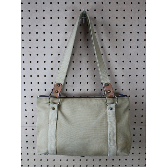 Vintage 1980s Cotton Canvas Tote