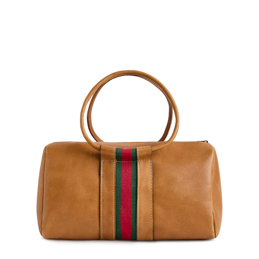 Vintage 1960s Leather Satchel