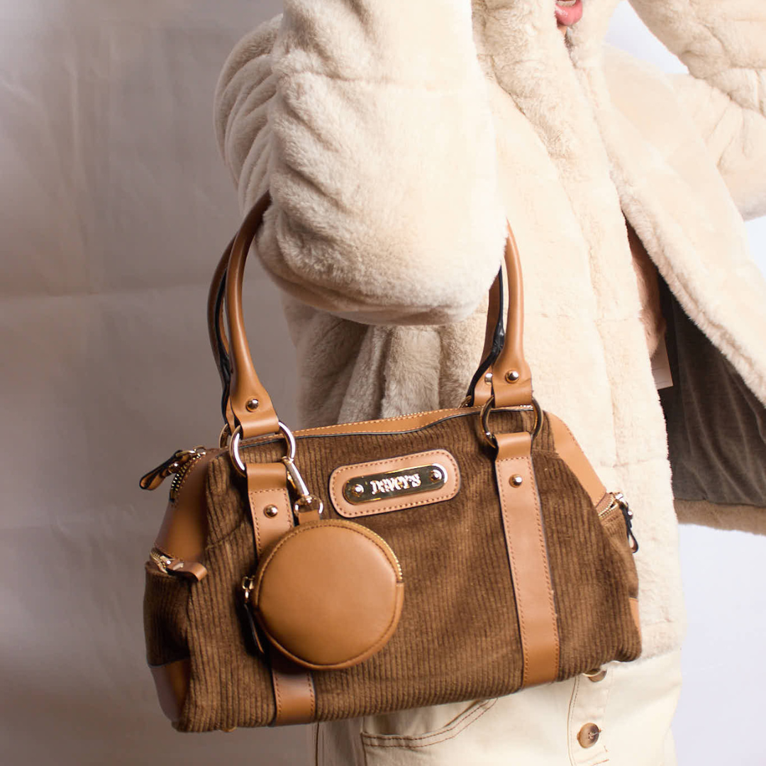 Doctor Bag Chestnut Corduroy