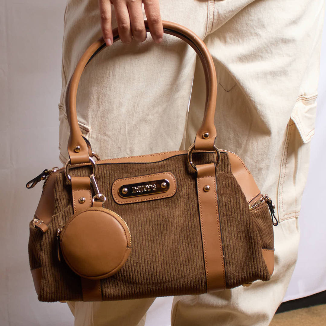 Doctor Bag - Chestnut Corduroy